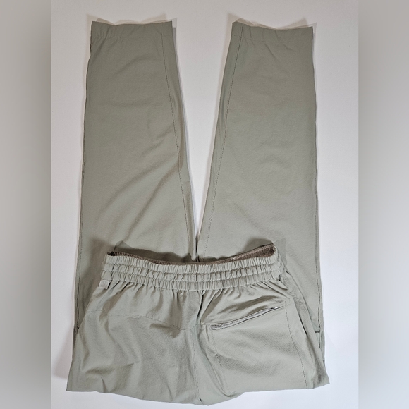 Lululemon Womens Windbreaker Pants Small Light Green Adjustable Athleisure Wear - Picture 6 of 10
